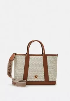 Сумка LUISA SATCHEL MICHAEL Michael Kors, цвет vanilla/lugg