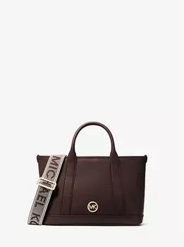 Сумка Luisa Small из шагреневой кожи Michael Kors, коричневый