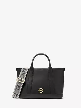 Сумка Luisa Small из шагреневой кожи Michael Kors, черный