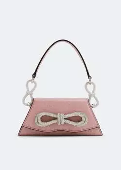 Сумка MACH AND MACH Samantha double bow small handbag, розовый