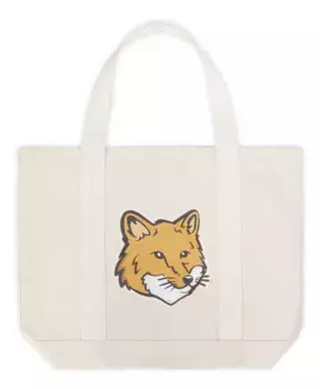 Сумка Maison Kitsun, бежевый