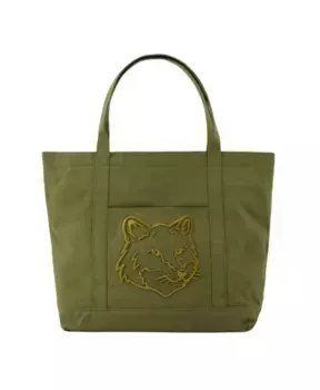 Сумка Maison Kitsun, зеленый