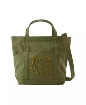 Сумка Maison Kitsun, зеленый