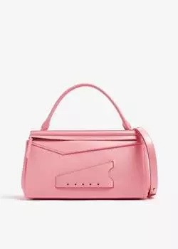 Сумка Maison Margiela Snatched Classique Top Handle, розовый