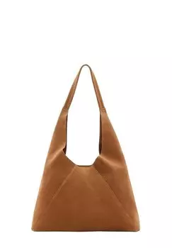 Сумка Mango, коричневый