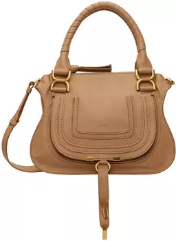 Сумка Marcie, цвет загара, маленькая Chloe, Light tan