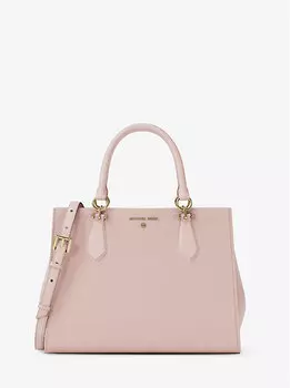 Сумка Marilyn среднего размера из сафьяновой кожи Michael Kors, красный