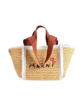 Сумка Marni, бежевый