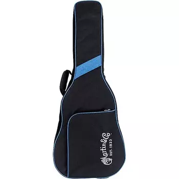 Сумка Martin Acoustic Gig Bag, черная/синяя, официальный дилер *БЕСПЛАТНЫЙ ПЛЕК ПРИ ПОКУПКЕ*