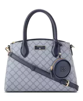 Сумка Mary Medium Satchel Nine West, синий