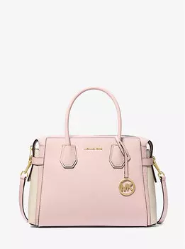 Сумка Mercer среднего размера с цветными блоками и поясом Michael Kors, мультиколор