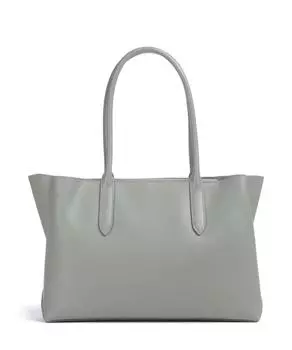 Сумка Meridiana l из кожи с мелким зерном Furla, зеленый