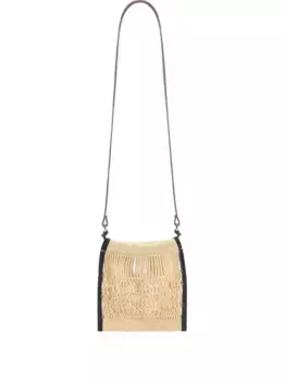 Сумка-мешок через плечо X Filt mini net LEMAIRE, нейтральный