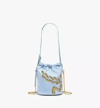 Сумка-мешок Himmel Laurel Drawstring из переработанного нейлона MCM, синий