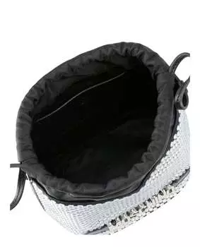 Сумка-мешок с кристаллами Moschino, цвет Fantasy Print Black