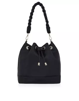 Сумка-мешок со съемным плечевым ремнем Laura Ashley, черный