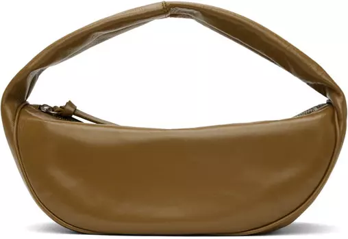 Сумка-мешок Tan Baby Cush со складками BY FAR