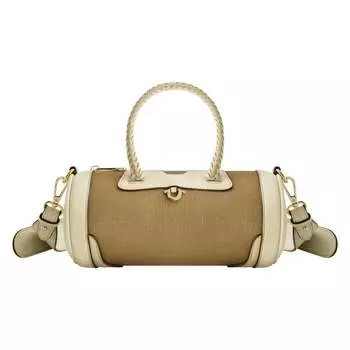 Сумка-мешок True Religion Suede Mini через плечо, серо-коричневый