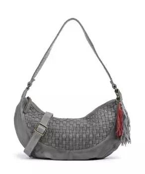 Сумка-Мешок Venusweg из 8-зернистой кожи Taschendieb Wien, серый