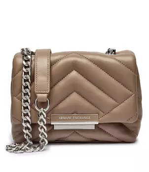 Сумка-мессенджер Armani Exchange, бежевый