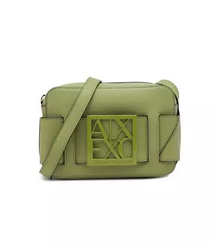 Сумка-мессенджер Armani Exchange, зеленый
