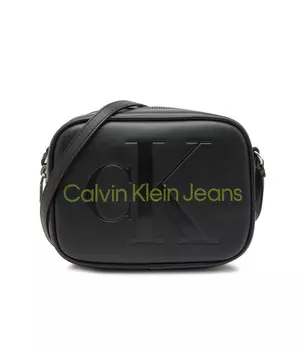 Сумка-мессенджер CALVIN KLEIN JEANS SCULPTED CAMERA BAG18 MONO, черный