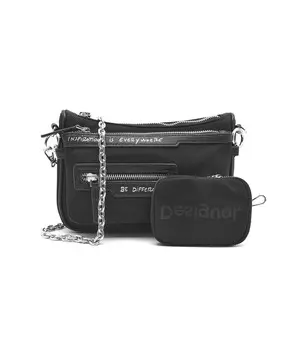 Сумка-мессенджер Desigual + marsupio, черный