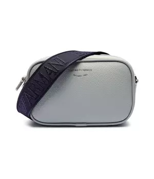Сумка-мессенджер Emporio Armani, голубой