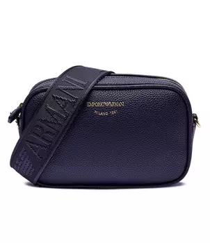 Сумка-мессенджер Emporio Armani, темно-синий
