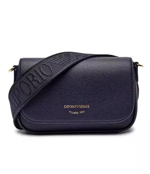 Сумка-мессенджер Emporio Armani, темно-синий