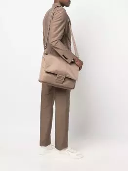 Сумка-мессенджер FENDI Baguette, бежевый