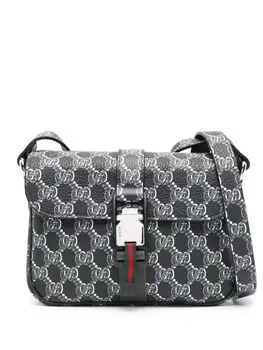 Сумка-мессенджер GG Gucci, серый