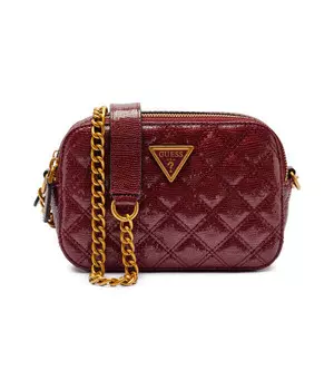 Сумка-мессенджер Guess Giully, бургундия