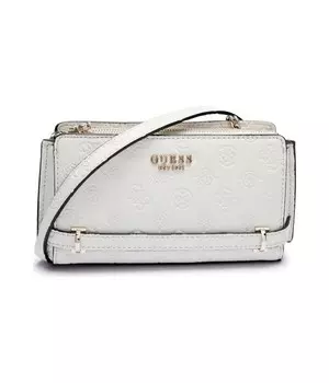 Сумка-мессенджер Guess Zarela, экрю