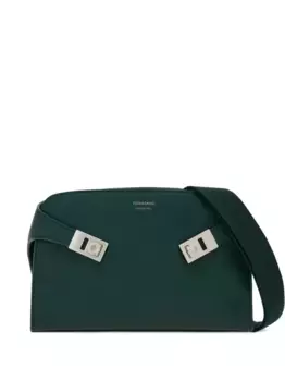 Сумка-мессенджер Hug Ferragamo, зеленый