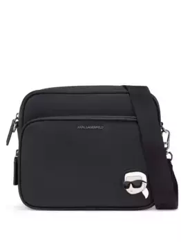 Сумка-мессенджер Ikonik KARL LAGERFELD, черный