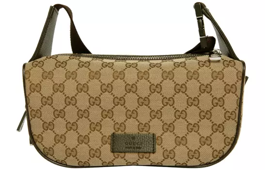 Сумка-мессенджер из холста и кожи серии Neo Vintage, сумка через плечо унисекс GUCCI