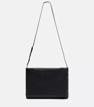 Сумка-мессенджер из кожи Nan The Row, Black Ans