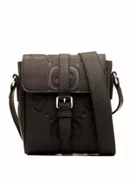 Сумка-мессенджер Jumbo GG Gucci, черный