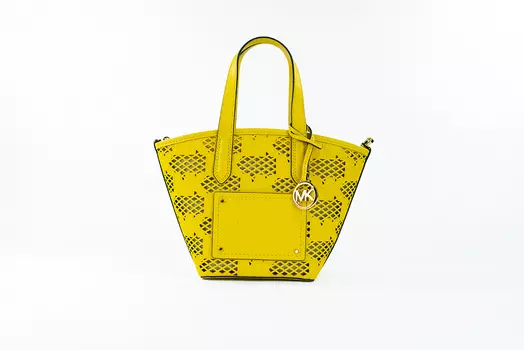 Сумка-мессенджер Kimber Small Daffodil Leather 2-в-1 на молнии Michael Kors