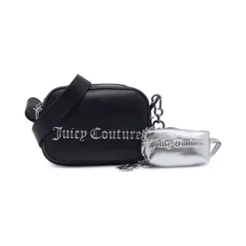 Сумка-Мессенджер + квадратный мешочек Jasmine Juicy Couture, черный
