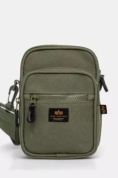 Сумка мессенджер Label Alpha Industries, зеленый
