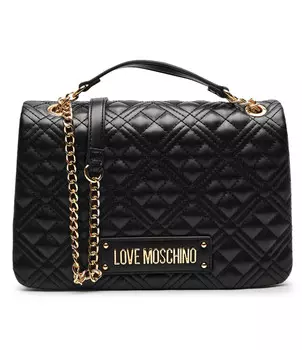 Сумка-мессенджер Love Moschino, черный