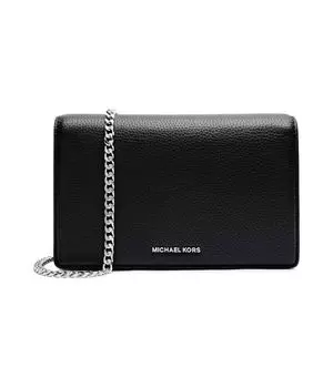 Сумка-мессенджер Michael Kors кожаная, черный