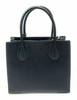 Сумка-мессенджер Michael Kors Mercer, цвет Black Leather/Gold