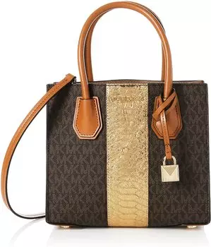 Сумка-мессенджер Michael Kors Mercer Kors Studio, коричневый