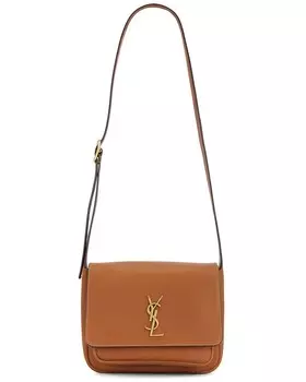 Сумка-мессенджер Ники Saint Laurent, цвет Brick