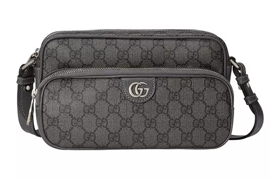 Сумка-мессенджер Ophidia Canvas с кожаной отделкой, сумка через плечо, мужская Trumpets GUCCI