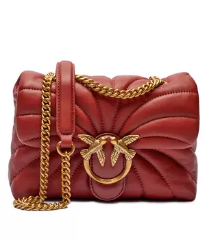 Сумка-мессенджер Pinko a tracolla LOVE PUFF MINI, красный