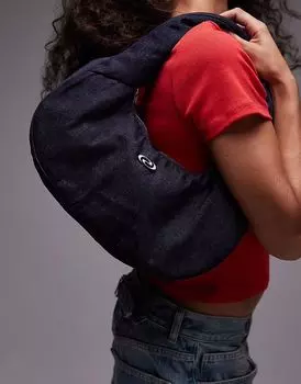 Сумка-мессенджер Resume с логотипом цвета индиго